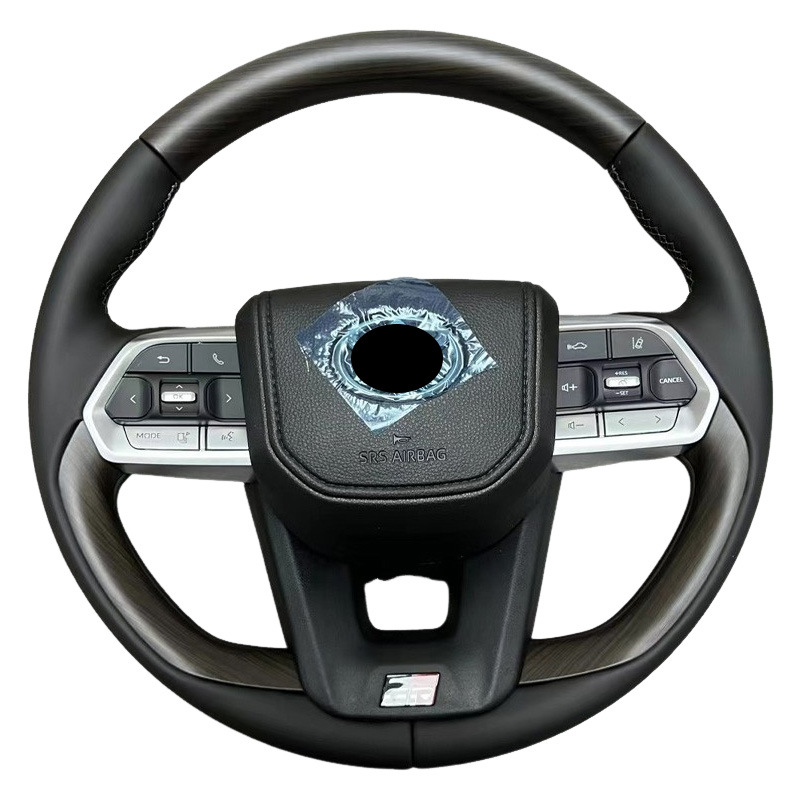 Shiyong LC300 Style Wood Steering Wheel for LC200/150/120/100/Fortuner/Hilux/Revo (Steering wheel) - style-1