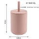 210ml Silicone Drinking Cup Baby with Lid Straw Cup Baby Food Grade Children's Drop Resistant Drinking Cup