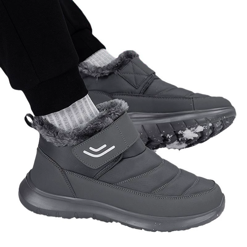 Winter warm shoes, non-slip ski keep warm boots, plus size