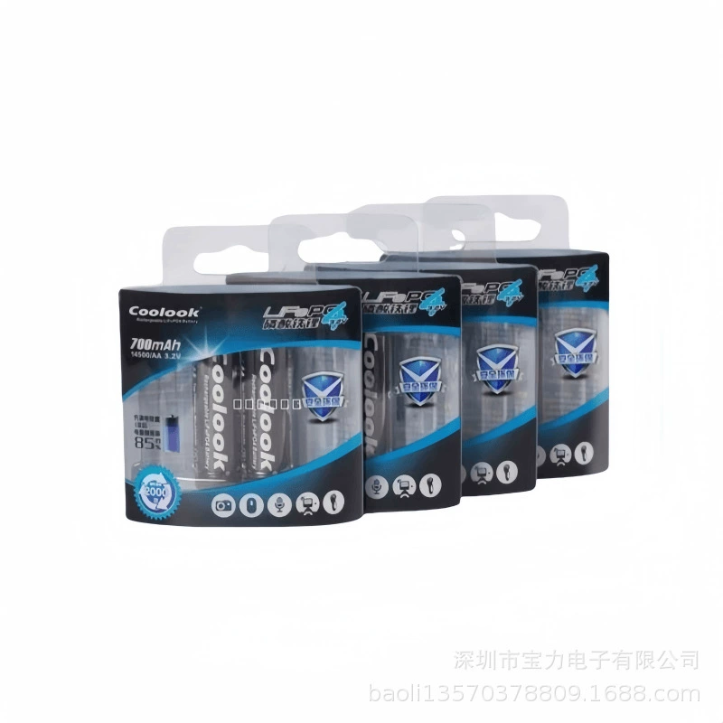 HK COOLOOK литиевая батарея No. 5 AA14500 литиевая батарея 700мАч 3.2В литиевая батарея железофосфатная