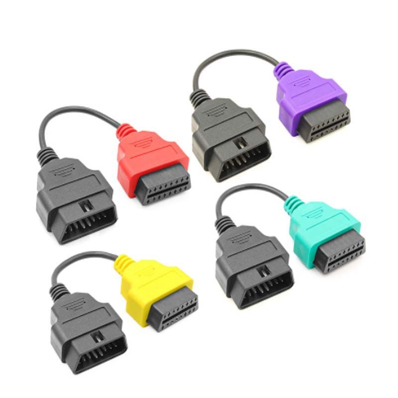 现货ECUScan ECU Scan Adapter Cable Bundle Cable for fiat 4线