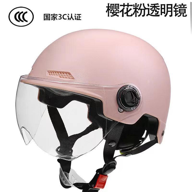 3C certified helmet, suitable for summer use, for Harley electric motorcycles and scooters, a simple and unisex motorcycle helmet