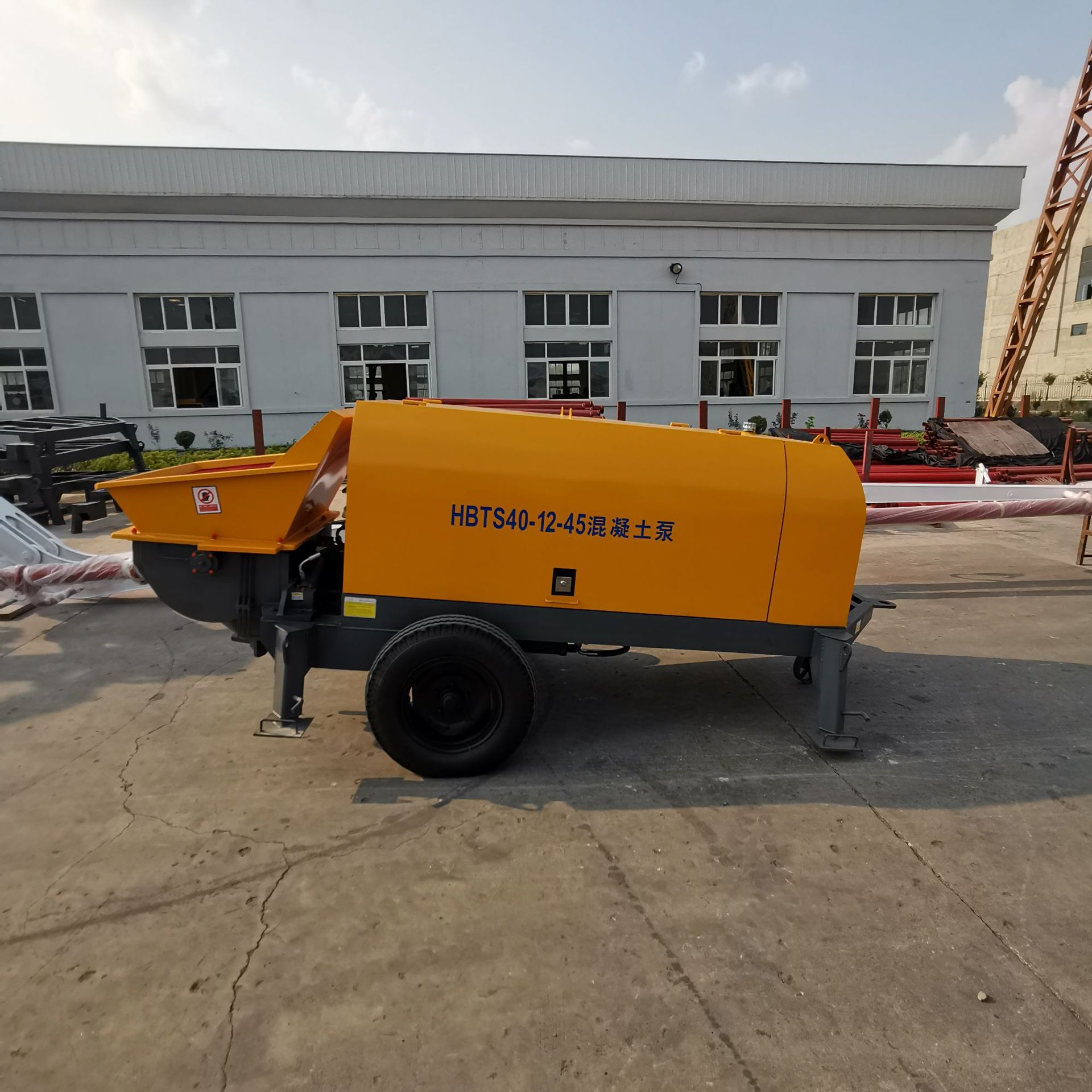 水泥砂浆输送设备 输送50米 水泥泵机 输送机 混凝土输送泵 40泵