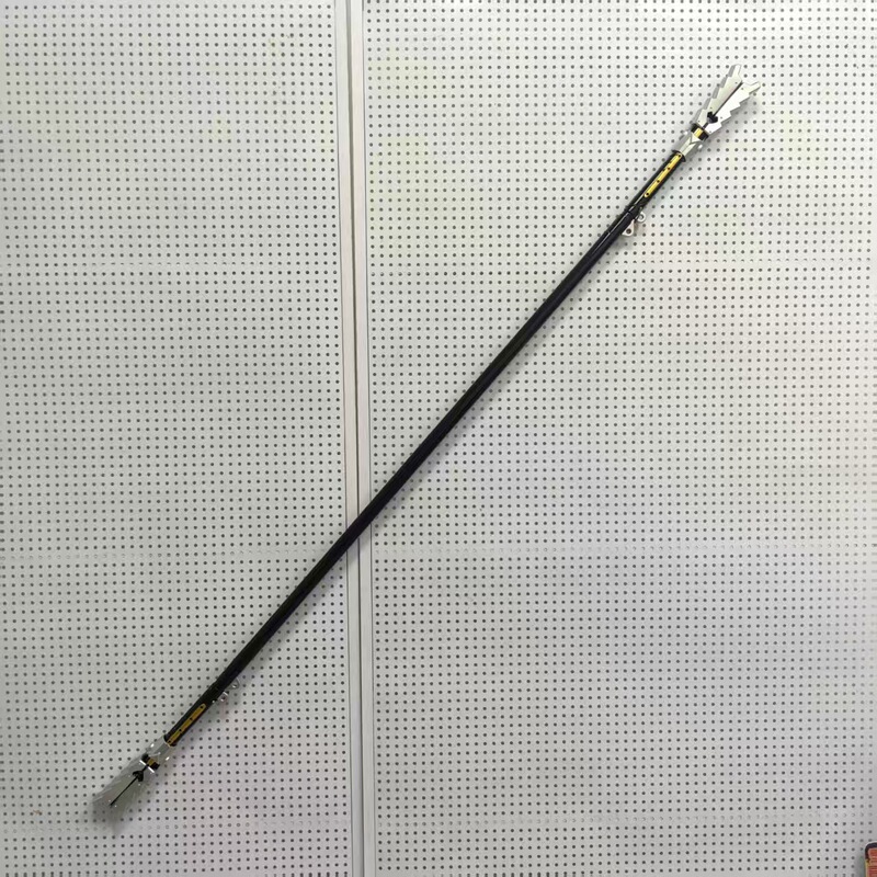 スリーゲイム兵器周辺機器 190 センチメートル延長 PU ルブフアントゥエン画戟双月画戟武器モデル小道具プラスチック|undefined