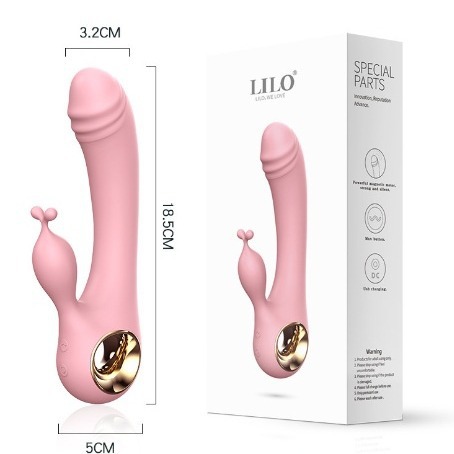 LELO Women's FM Dual-Vibration Magic Wand USB-Rechargeable Multi-Frequency Vibrator for Female Masturbation — Wholesale