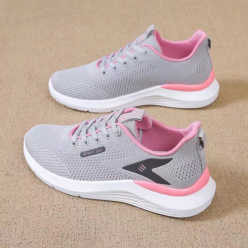 New Women's Spring and Autumn Casual Shoes Korean Trendy sneaker Fashion All-match Running Shoes Flat Women's Shoes for Hair