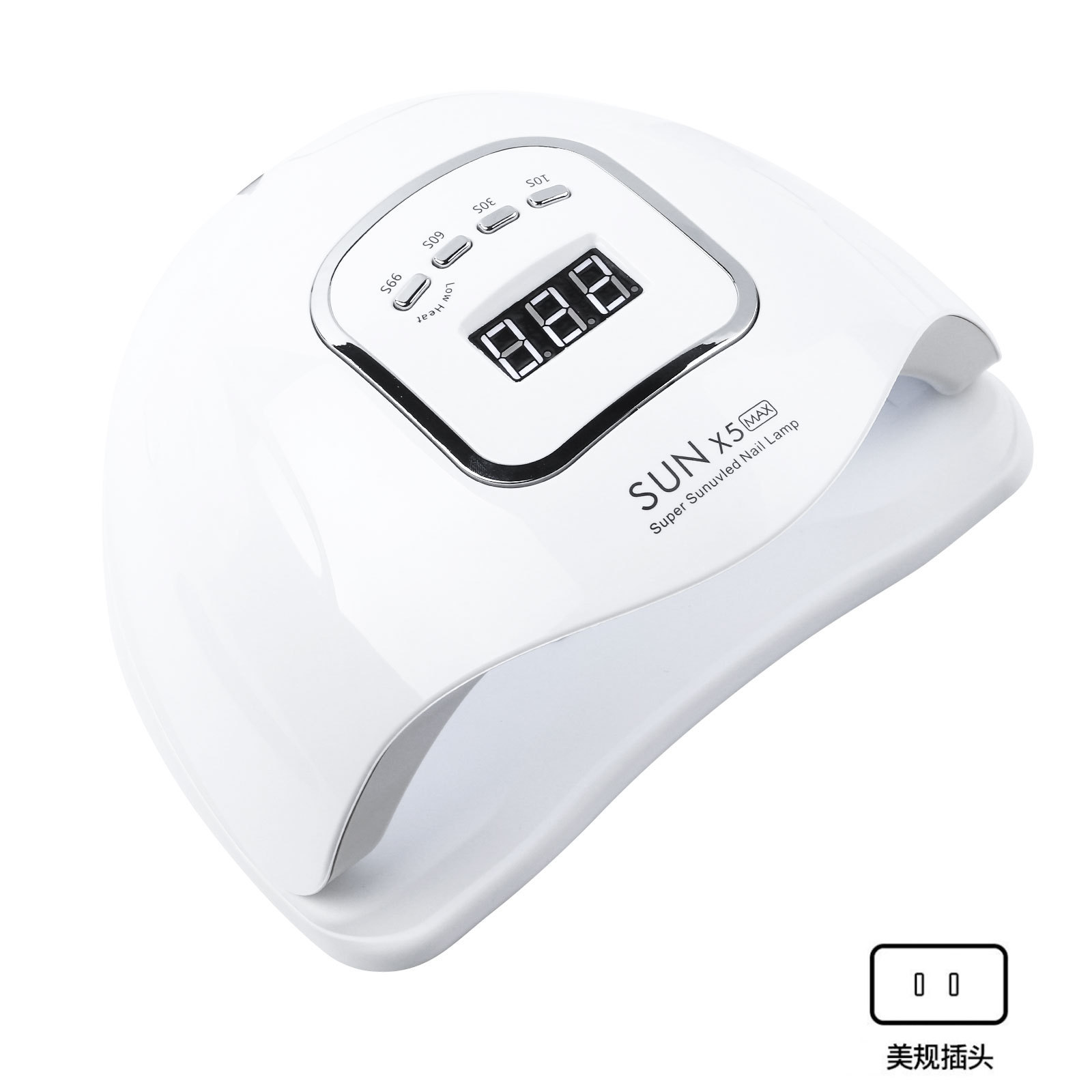 Máquina de fototerapia para uñas, lámpara de uñas, lámpara que no oscurece, alta potencia, secado rápido, secado rápido, salón de uñas