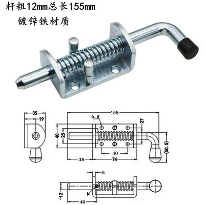 Resorte de acero inoxidable para maquinaria, uso industrial y automotriz