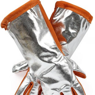 Delta 205401-10 Anti-metal Splash Heat Insulation Gloves TERK400A Aluminized Welding to Prevent Conducted Heat Radiation