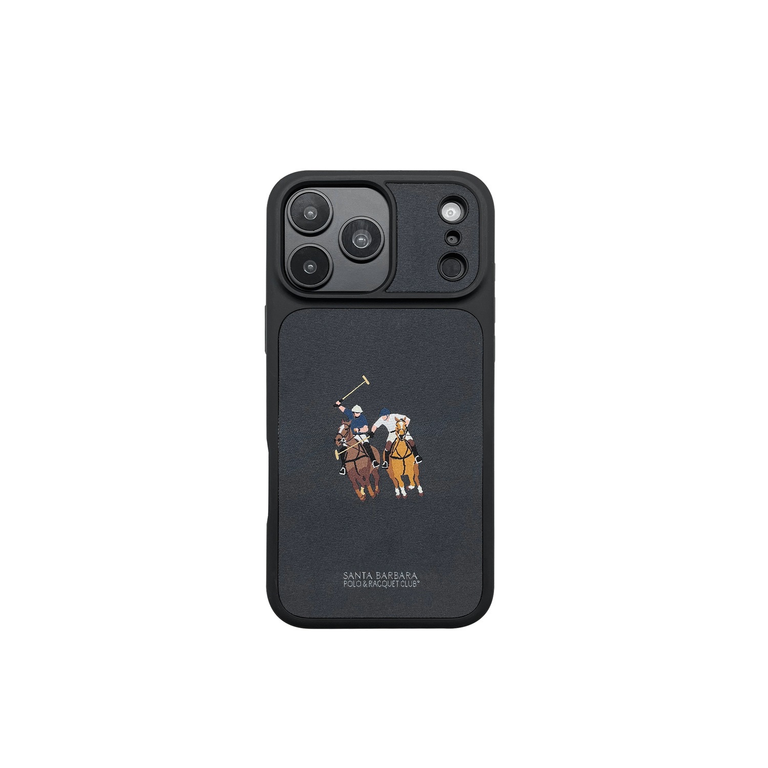 iPhone 17 Pro Max üçün maqnit telefon qabı, polo tikməli