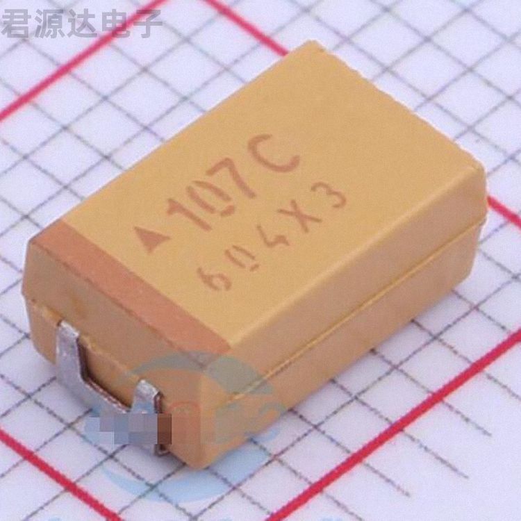 TPSD107K016R0060描述100uF(107) ±10% 16V 钽电容