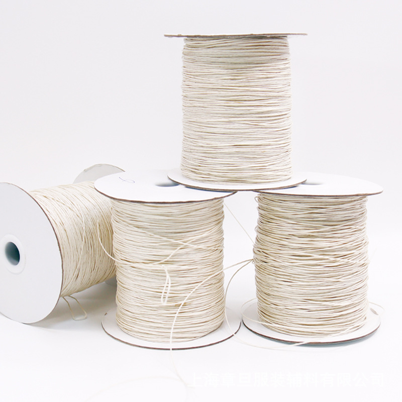 왁스 처리된 대마줄, 화이트 왁스 라인, 대마 왁스 라인, 왁스줄, 소형 린트 라인, 태그 라인, 신발끈