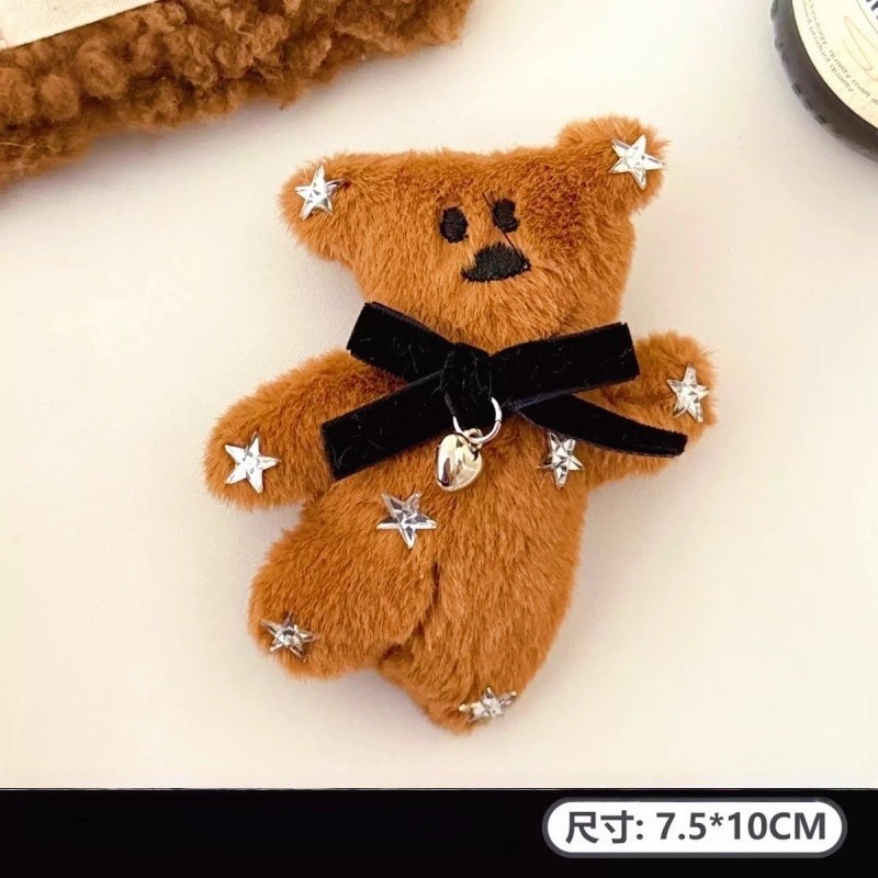 Clip de cabello de flor de leopardo para mujeres clip de cabello de alto nivel frente clip de frangeo 2025 nuevo clip lateral clip de cabello toque