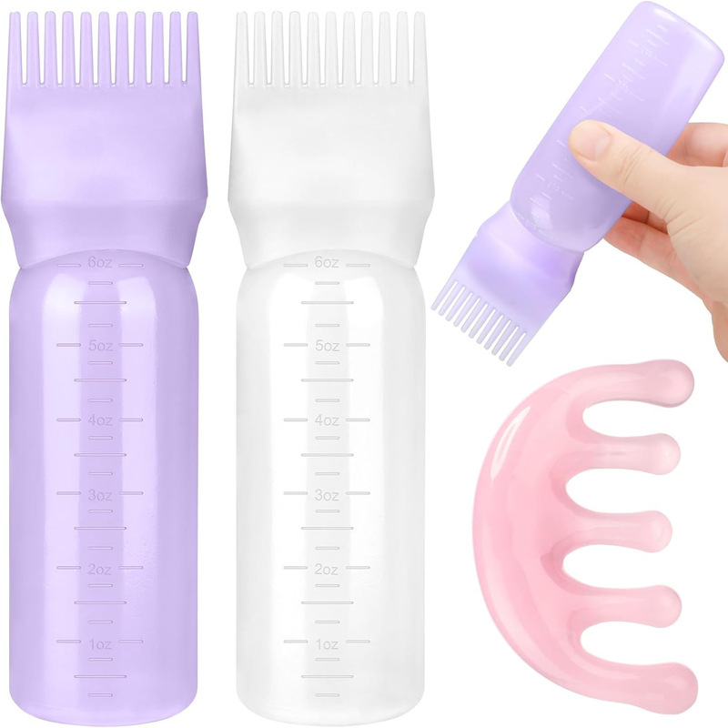 アマゾンの歯付きシャンプーボトルは、スケール付きの美容洗浄ボトルのヘアサロン専用の薬液ケア洗浄ボトルです|undefined
