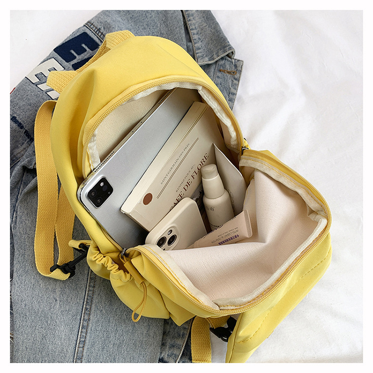 Large-capacity backpack 2025 new style casual Korean-style schoolbag, niche women's travel bag, class commuting bag undefined