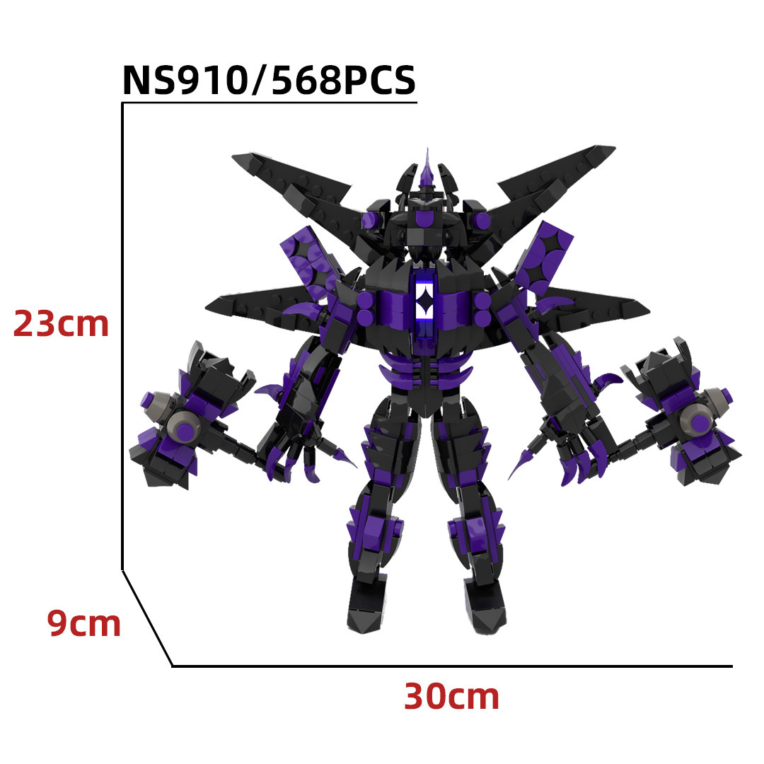 [Nuevo] Skibidi WC man building blocks Dark Audio man War Hammer Titan Monitor man building blocks