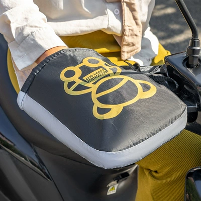 Motorcycle Thickened fleece-lined Rainproof — Motorcycle Handle Cover