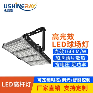模组球场灯480w600w 户外篮足球体育广场led投光灯 大功率球场灯