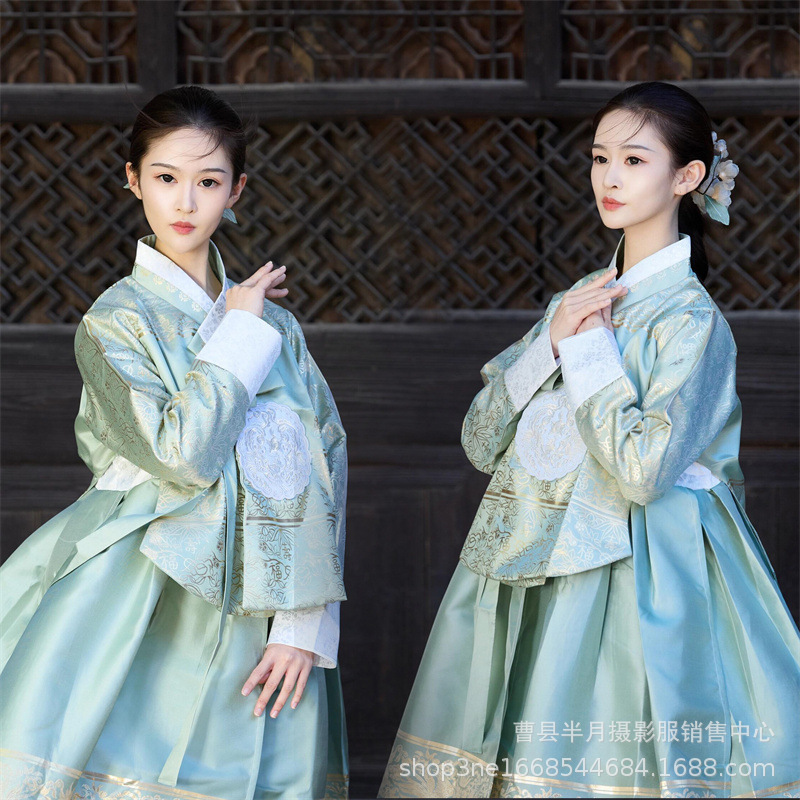 Photo Studio Korean Clothing Yanji Korean Princess Traditional Clothing Palace Yanbian Travel Photography Classical Dance Performance Clothing