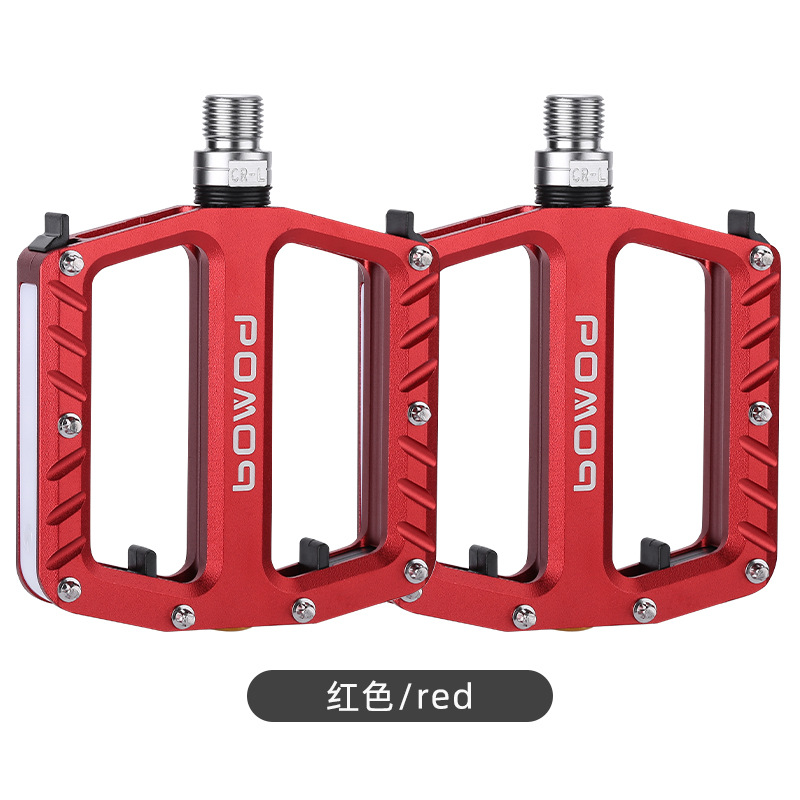 YUUISD bicicleta luminosa pedal de carretera de montaña pedal de aleación de aluminio bicicleta DU rodamiento pedal de desmontaje rápido