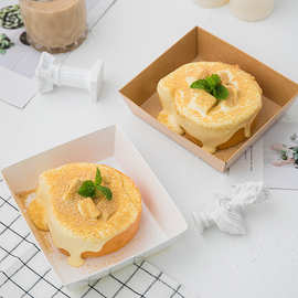 奶盖蛋糕卷包装盒豆乳千层提拉米苏盒子爆浆雪媚娘泡芙班戟纸塑盒