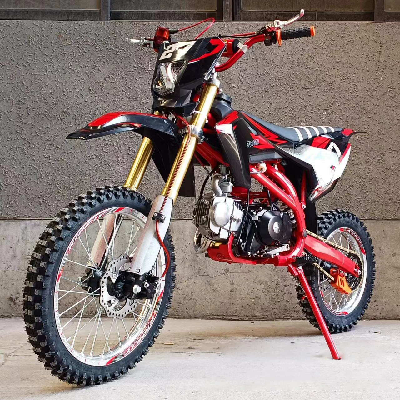 Заводская прямая продажа 125cc взрослый двухколесный внедорожный мотоцикл гора машин многоцветный опциональный DIRT байк можно экспортировать