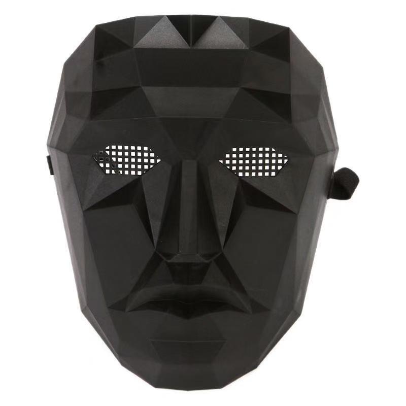 Halloween horror-themed masks, spooky and scary costumes, movie-themed masks, masquerade party props