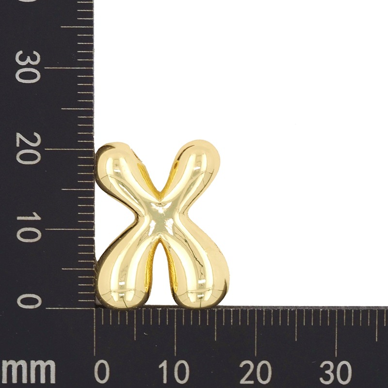 Copper Plating Letter Pendant Necklace display picture 8