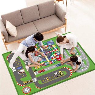 Huaying Children's Carpet Parking Lot Climbing Mat Game Traffic Road Floor Mat Early Education Kindergarten Carpet