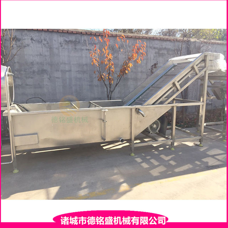 怪味豆全自动油炸锅 琥珀核桃仁成套设备 蚕豆油炸拌料机