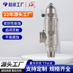 WOW定制安全阀A21W-40P不锈钢蒸汽锅炉专用泄压阀压力容器储气