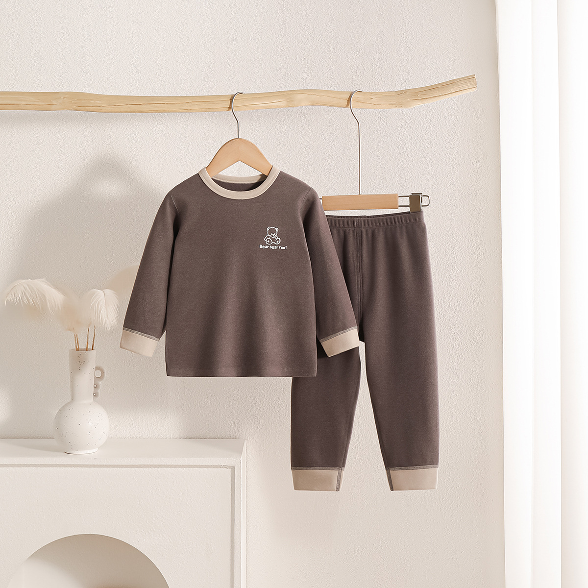 El Baby Warm Set Dark Brown