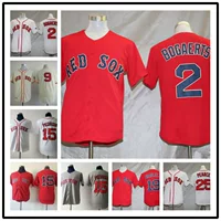 Оптовые бейсбольные формы Джерси Red Sox Boston Red Sox мужские вышитые фанатские и элитные бейсбольные джерси
