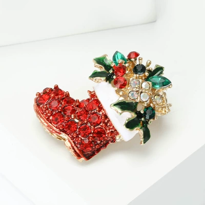 Yaxa sancaqları Inlaid Diamond Luxury Santa Claus