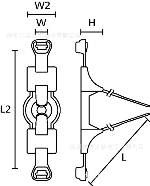 HellermannTyton������̫ͨ���¹̶�����156-02682 | T50RDHDM6-2