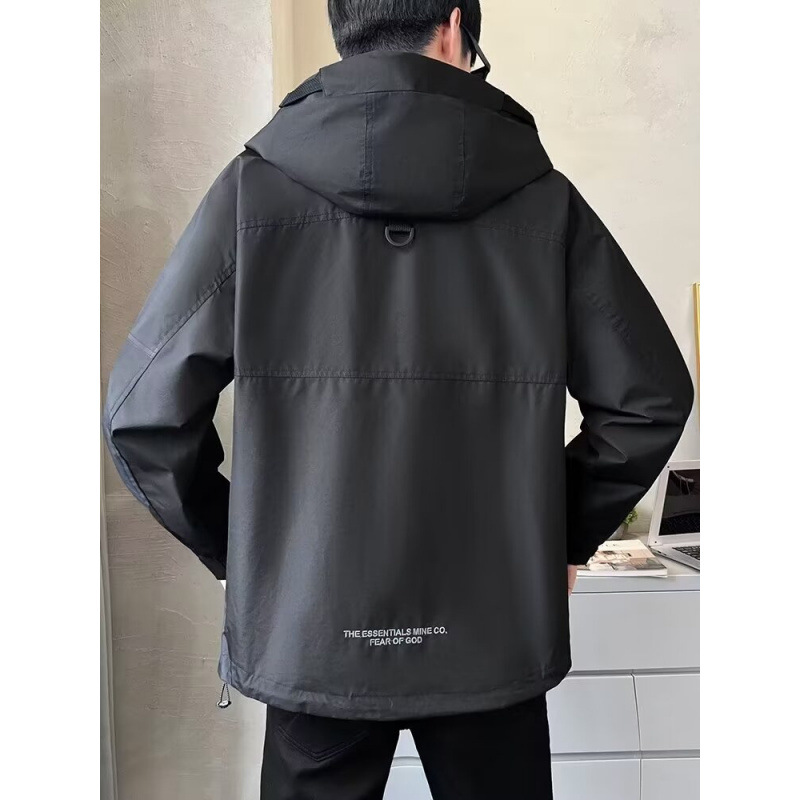 봄과 가을 루피 핸섬 재킷 남자 하이 스트리트 패셔너블 브랜드 홍콩 스타일 일본 스타일 하라주쿠 스타일 한국 스타일 패셔너블 루즈 재킷