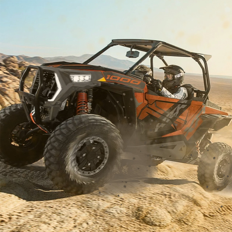 クロスボーダーutvビーチ車全地形車北極星polaris rzrフェンダー前輪眉5439760070|undefined