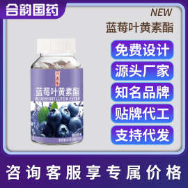 回春集蓝莓叶黄素酯软糖60克各种口味水果软糖源头工厂支持贴 牌