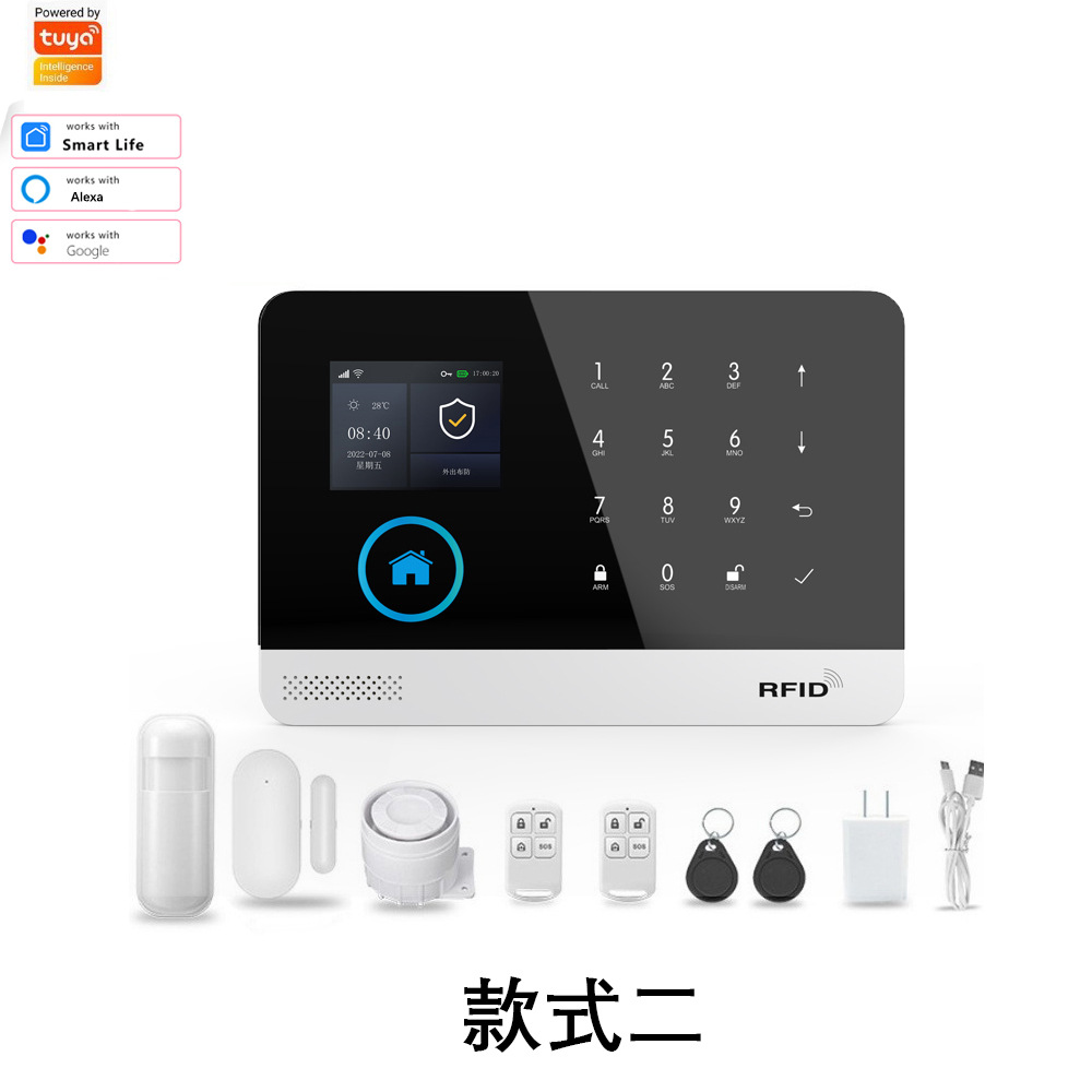 Graffiti inteligente wifi 4g alarma antirrobo alarma doméstica TUYA alarma WIFI