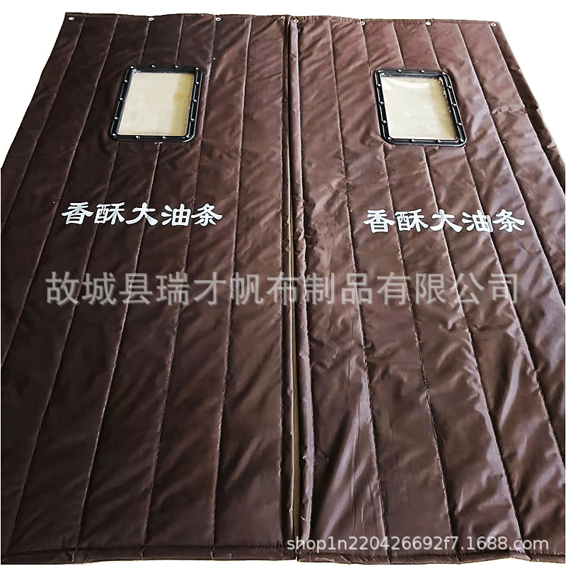 冬季防寒棉门帘帆布保暖加厚棉门帘门帘商场超市防风棉门帘-阿里巴巴
