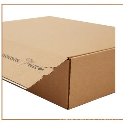 拉链飞机盒现货服装打包盒电商包装盒免胶带撕拉飞机盒小批量批发