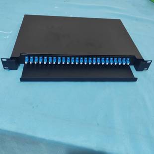 Direct Selling Pull-Out 1U24-Port Simplex 24-Core Lcupc Fully Equipped Fiber Optic Terminal Box Odf Connector Box Optical Junction Box