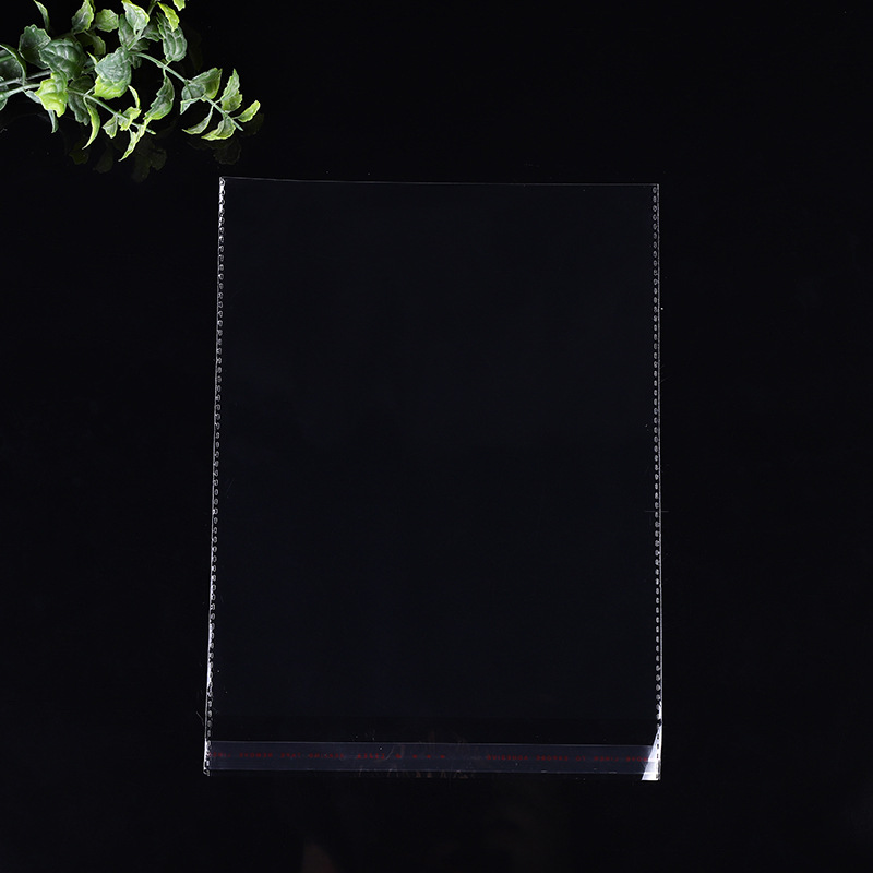 長條自封袋透明塑料包裝袋批發OPP自粘袋髮飾服裝包裝袋40