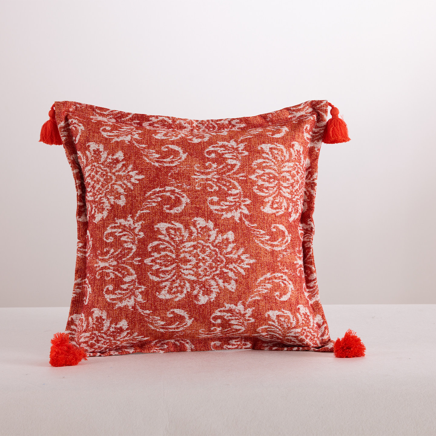 Tejido de rojo tanco con almohada a prueba de agua