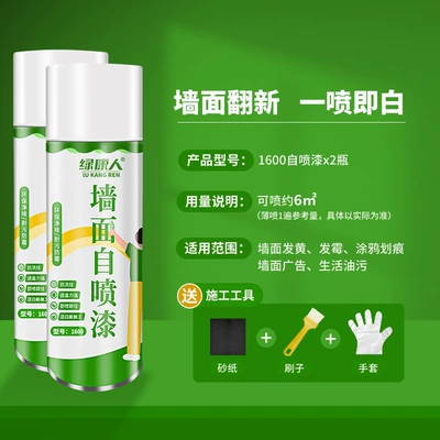 Sheet Metal Spray Repair, Latex Paint Indoor Household Paint - self-spray-paint-16002-bottles-about-6-sprays-subject-to-actual-conditions