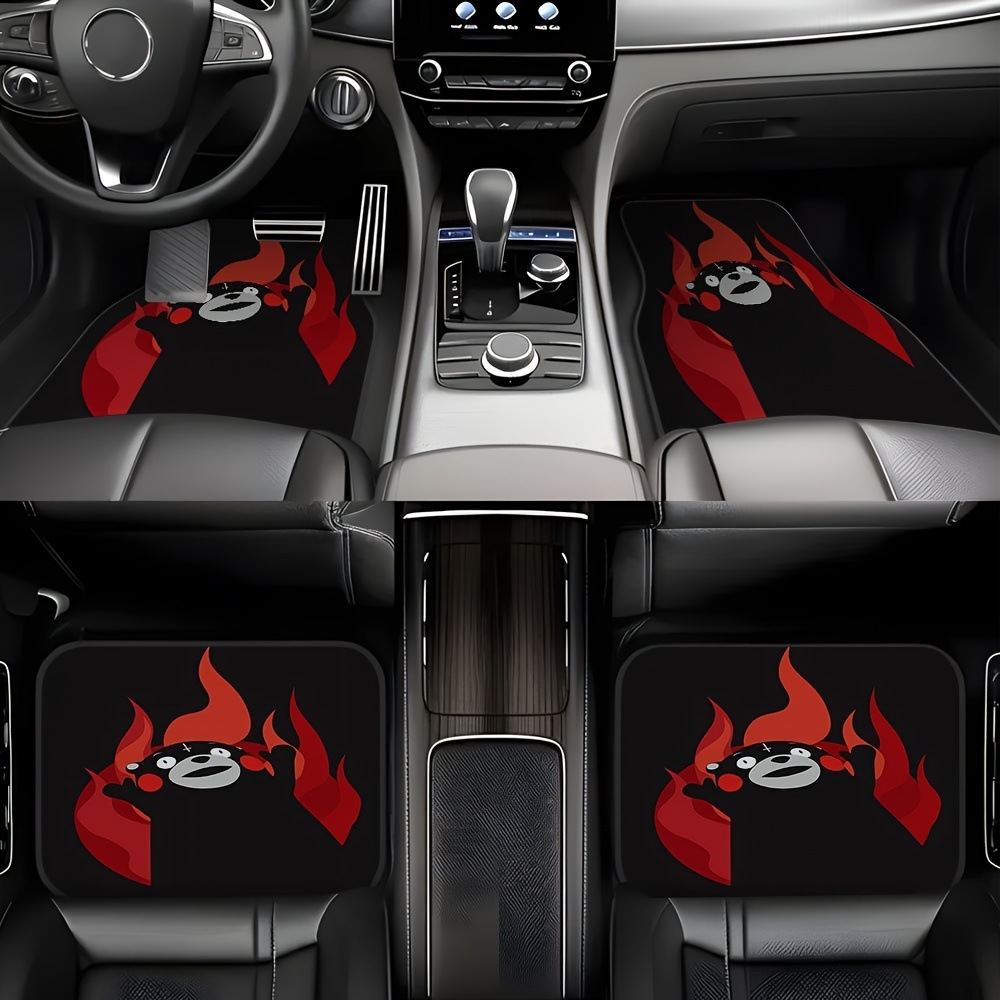 Cross-Border Amazon New American-Style Car Floor Mats Four-Piece Set, Dirt-Resistant Floor Mats, Wear-Resistant and Dust-Proof Mats