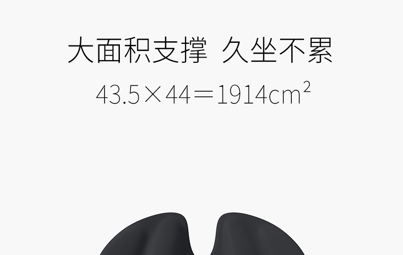New cross-border Amazon chair cushion buttock cushion waist cushion waist support integrated back cushion waist cushion