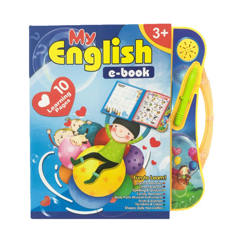 Cross-border English point reading new children's early education educational learning toys foreign trade intelligent audio enlightenment e-book