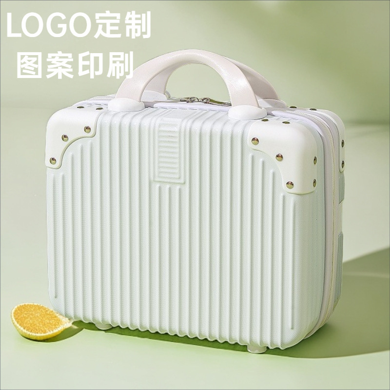 Customized Small Cosmetic Case Mini Small Suitcase 14inch Suitcase Cosmetics Bag Satchel Travel Luggage Password Box Customized Small Cosmetic Case Mini Small Suitcase 14inch Suitcase Cosmetics Bag Satchel Travel Luggage Password Box