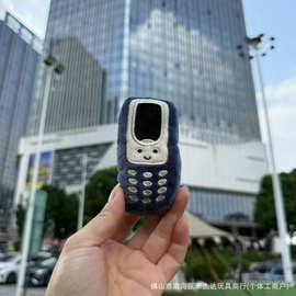 现货卡通创意诺基亚手机毛绒玩具包挂件钥匙扣公仔游乐城抓娃娃机